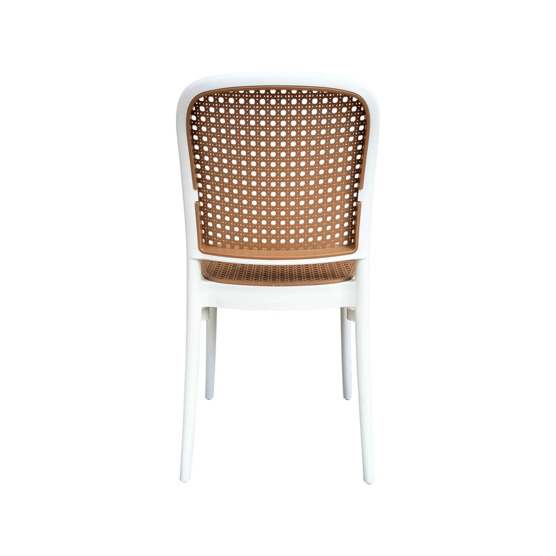 Cargue la imagen en el visor de la galería, Silla P153WH patas Color Blancas & Natural - P153WH CasaEaster