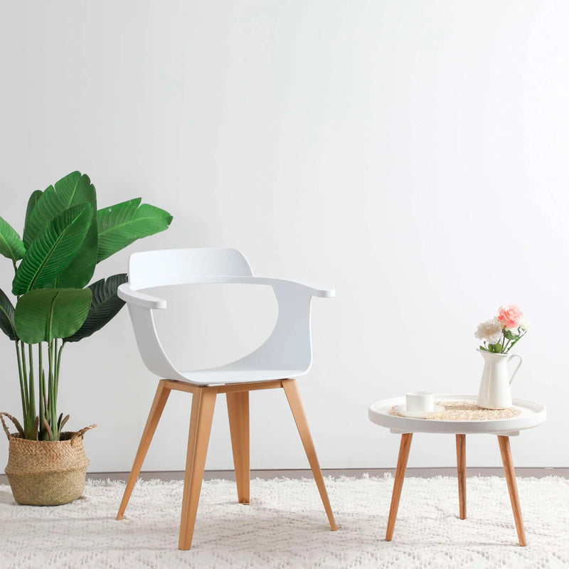 Cargue la imagen en el visor de la galería, Silla PP Color Blanca - BD07W CasaEaster