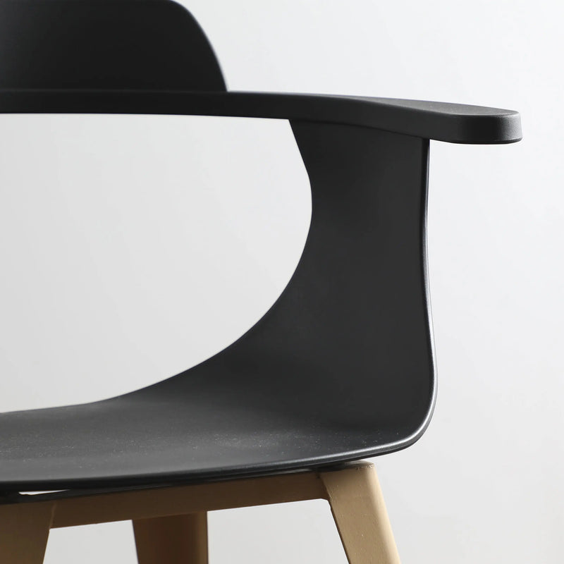 Cargue la imagen en el visor de la galería, Silla PP Color negro - BD06B CasaEaster