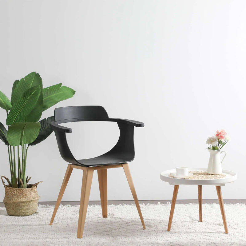 Cargue la imagen en el visor de la galería, Silla PP Color negro - BD06B CasaEaster