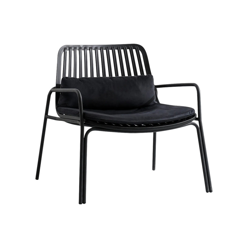 Cargue la imagen en el visor de la galería, Silla PP con cojin Color Negra - BD35B CasaEaster