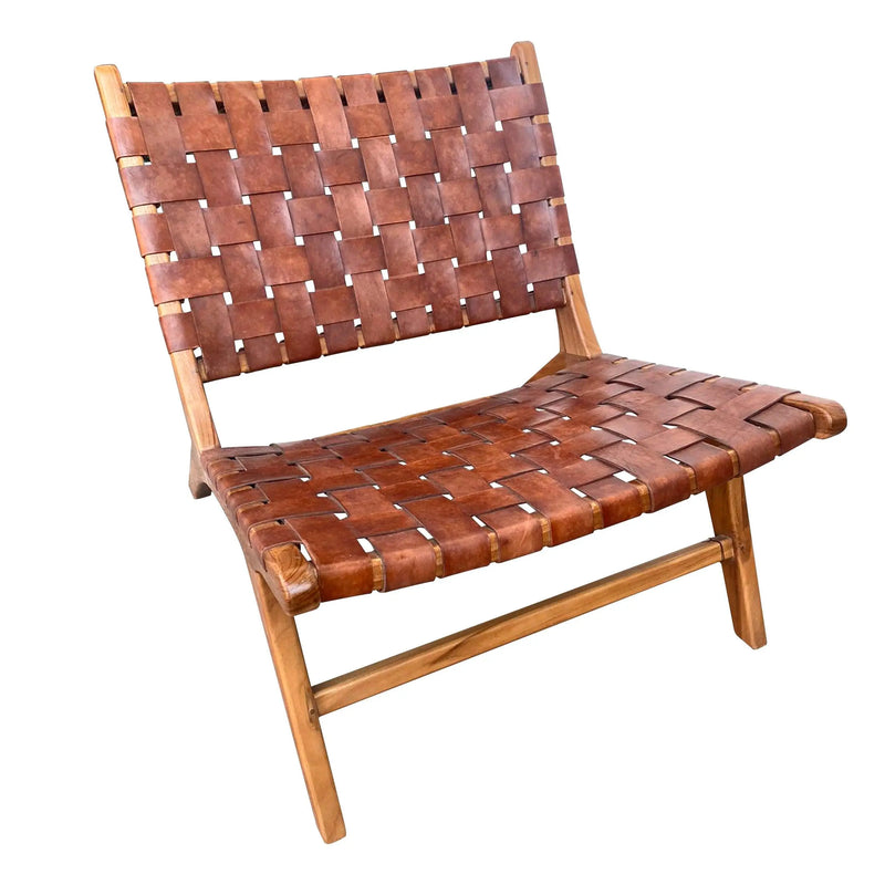 Cargue la imagen en el visor de la galería, Silla Para Interior de Madera Teca Color Miel CATANIA- 123447