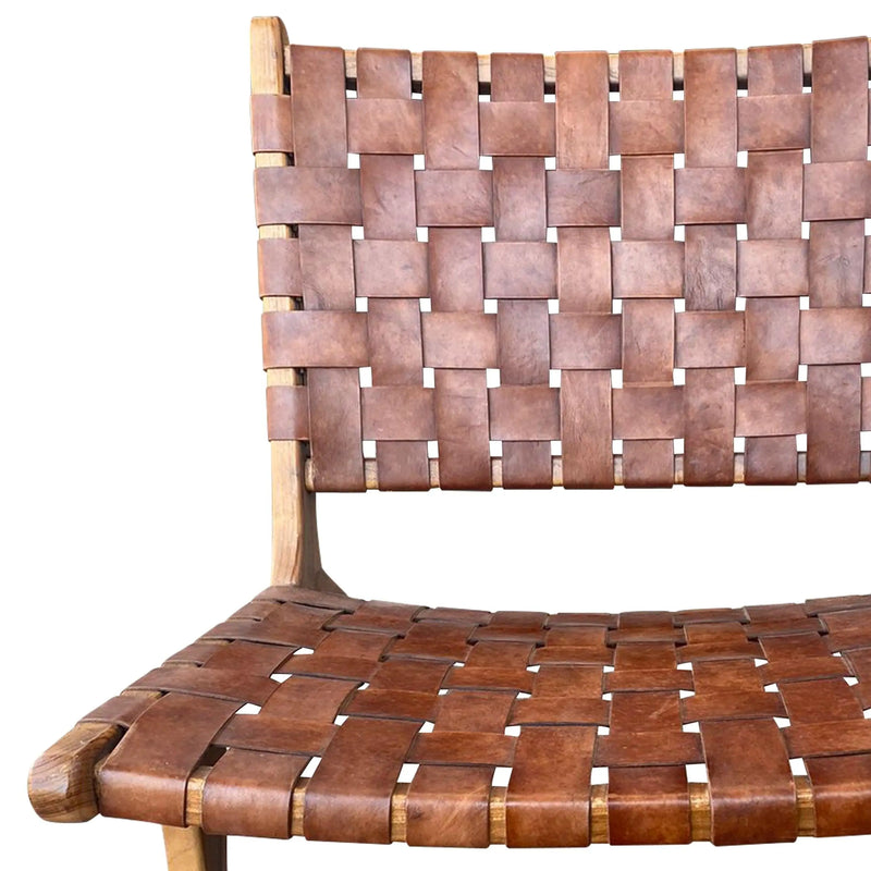 Cargue la imagen en el visor de la galería, Silla Para Interior de Madera Teca Color Miel CATANIA- 123447