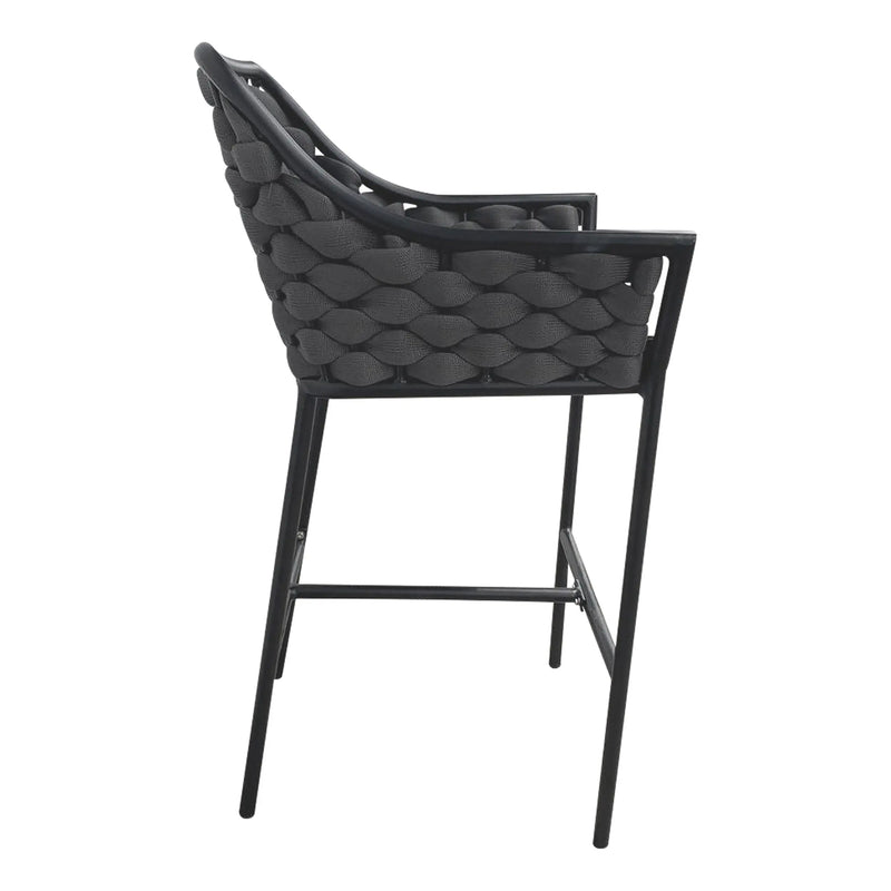 Cargue la imagen en el visor de la galería, Silla William Alta de Lazo para exterior e Interior Color Carbon 56 - EQ2805
