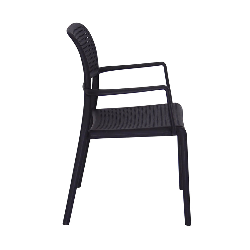 Cargue la imagen en el visor de la galería, Silla color Negro anti UV - BD03B CasaEaster