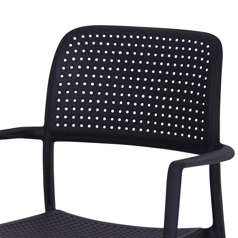 Cargue la imagen en el visor de la galería, Silla color Negro anti UV - BD03B CasaEaster