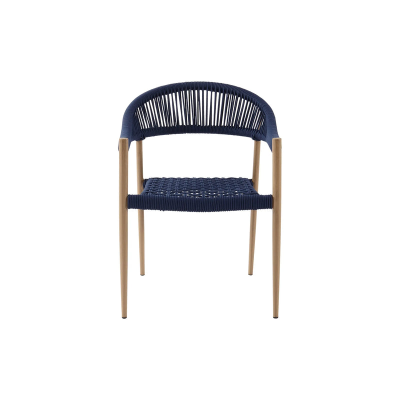 Load image into Gallery viewer, Silla de Lazo para Exterior e Interior Color Azul- MONA 6425 CasaEaster