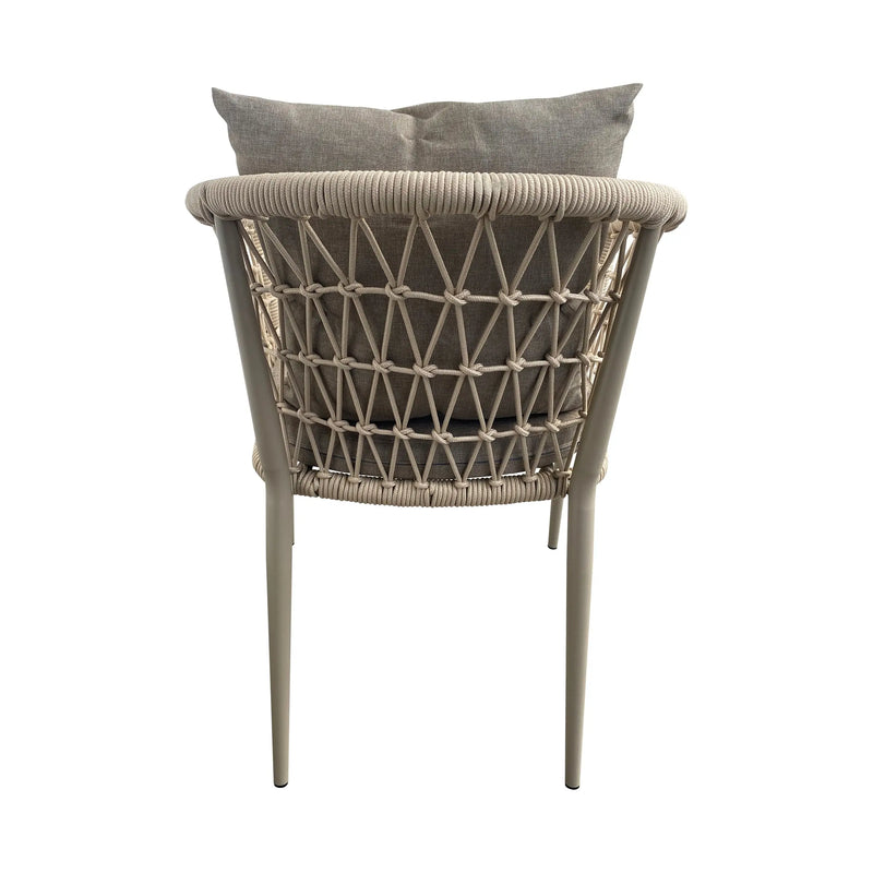 Cargue la imagen en el visor de la galería, Silla de Lazo para Exterior e Interior Color Beige GAZIT-8808 CasaEaster