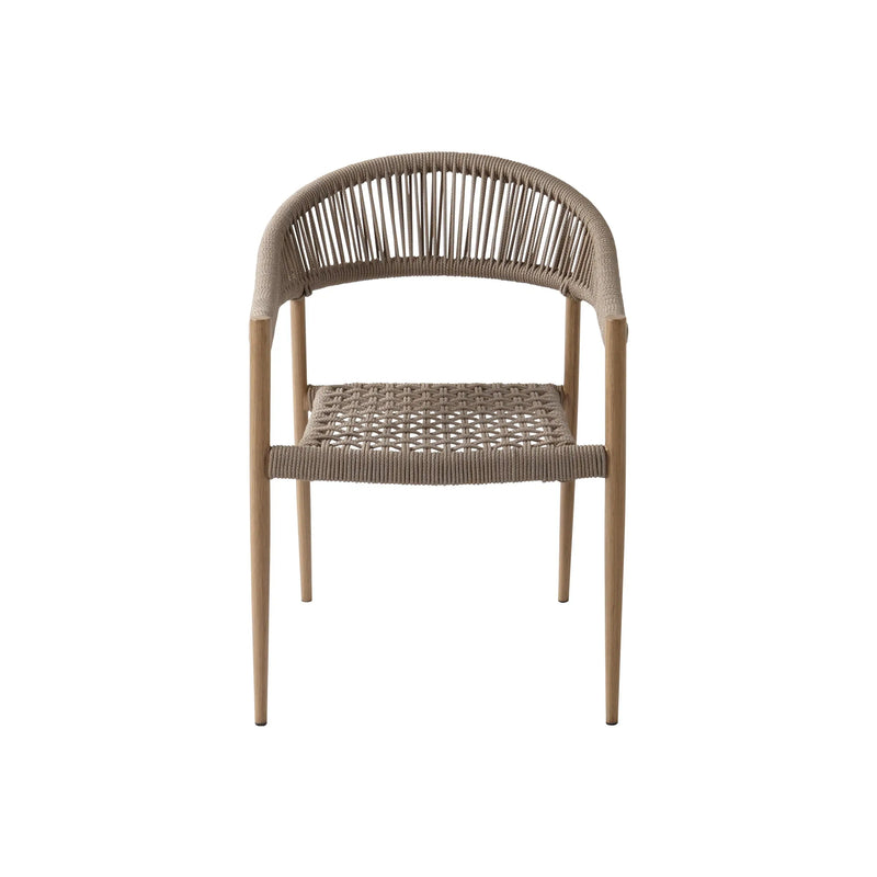 Cargue la imagen en el visor de la galería, Silla de Lazo para Exterior e Interior Color Beige- MONA 6060 CasaEaster