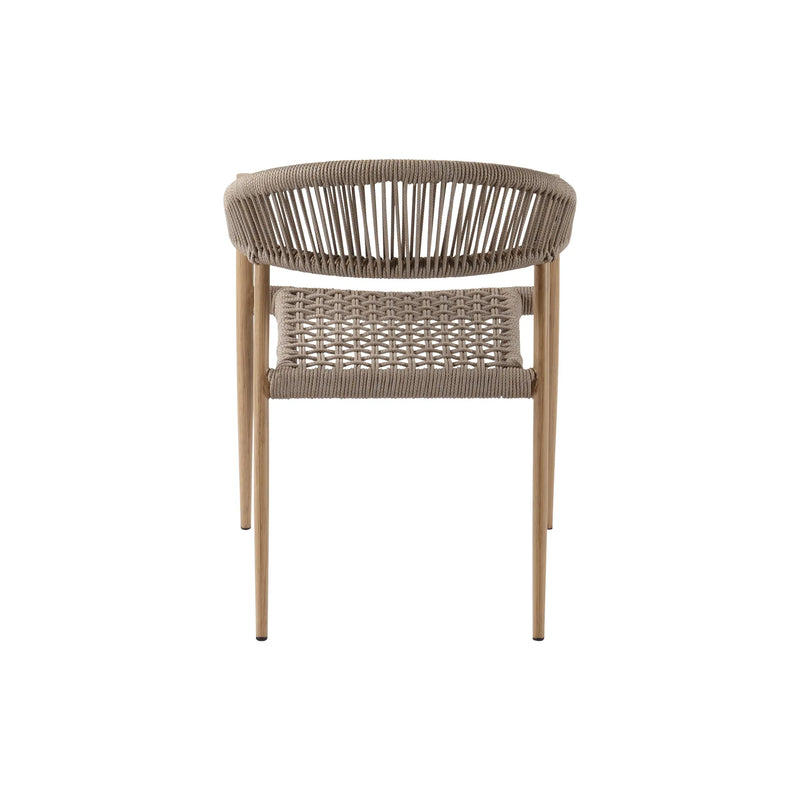 Cargue la imagen en el visor de la galería, Silla de Lazo para Exterior e Interior Color Beige- MONA 6060 CasaEaster