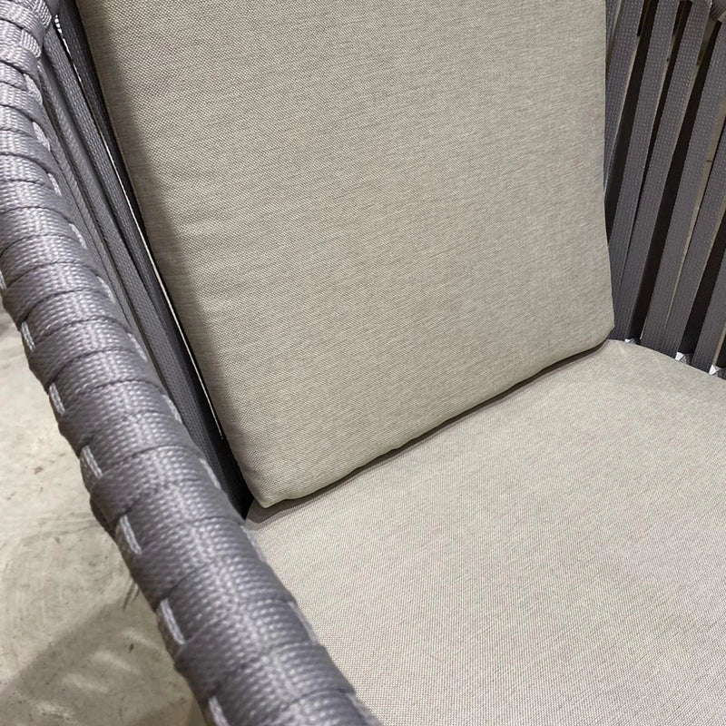 Cargue la imagen en el visor de la galería, Silla de Lazo para Exterior e Interior Color Blanco NAPOLEON-E90802