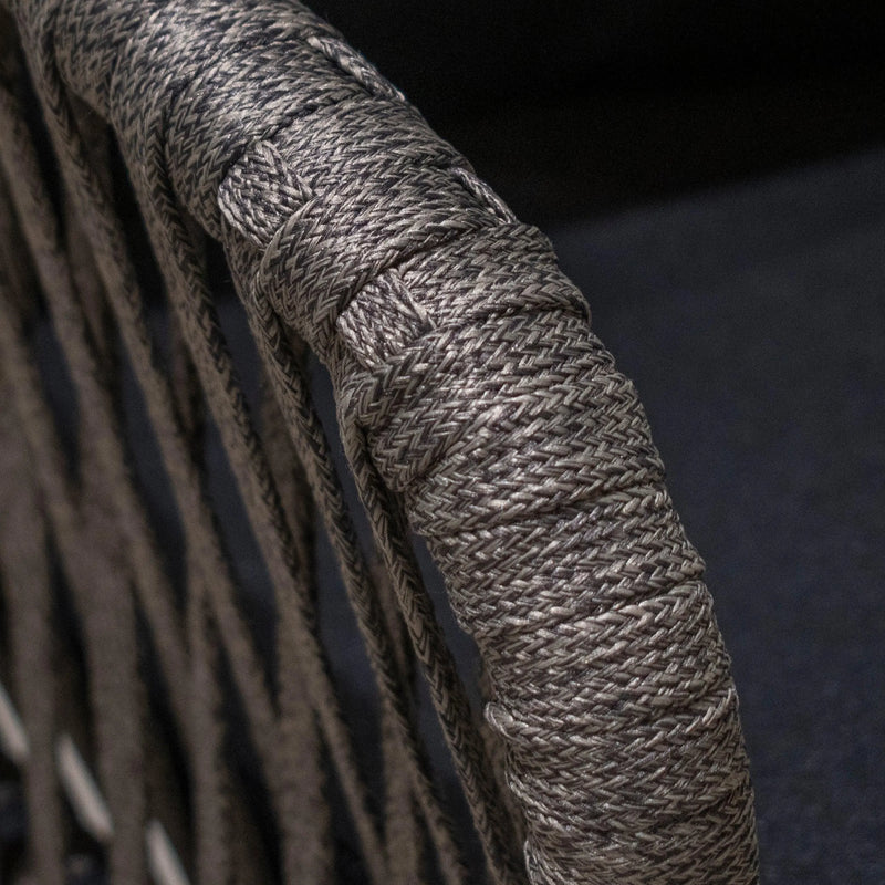 Cargue la imagen en el visor de la galería, Silla de Lazo para Exterior e Interior Color Carbon ELONA 567-El56