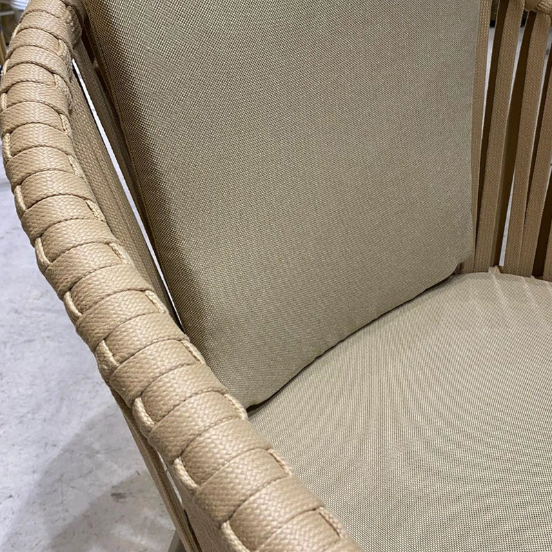 Cargue la imagen en el visor de la galería, Silla de Lazo para Exterior e Interior Color Champagne NAPOLEON-2212-4