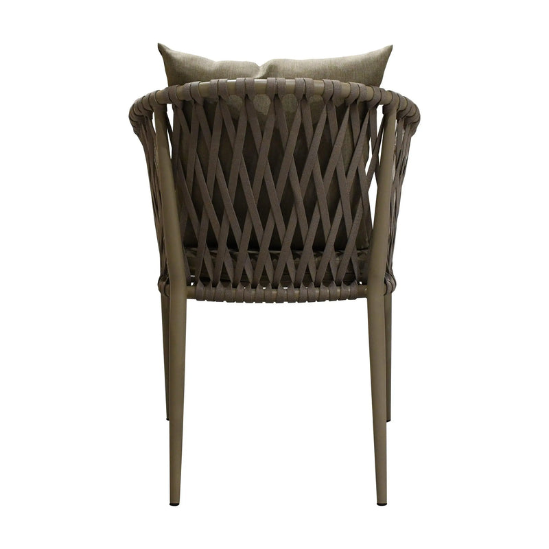 Cargue la imagen en el visor de la galería, Silla de Lazo para Exterior e Interior Color Champagne SONTA 706-ZF706