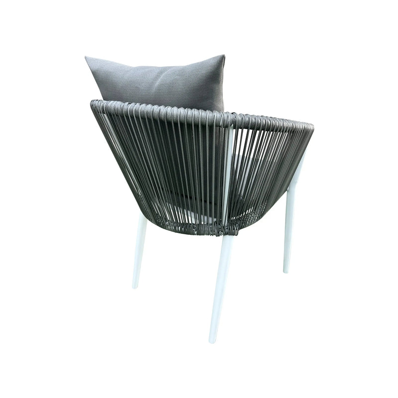 Cargue la imagen en el visor de la galería, Silla de Lazo para Exterior e Interior Color Gris MAYMAR-R1290 CasaEaster