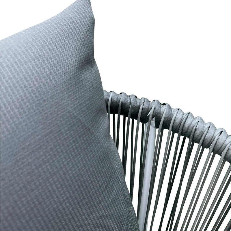Cargue la imagen en el visor de la galería, Silla de Lazo para Exterior e Interior Color Gris MAYMAR-R1290 CasaEaster