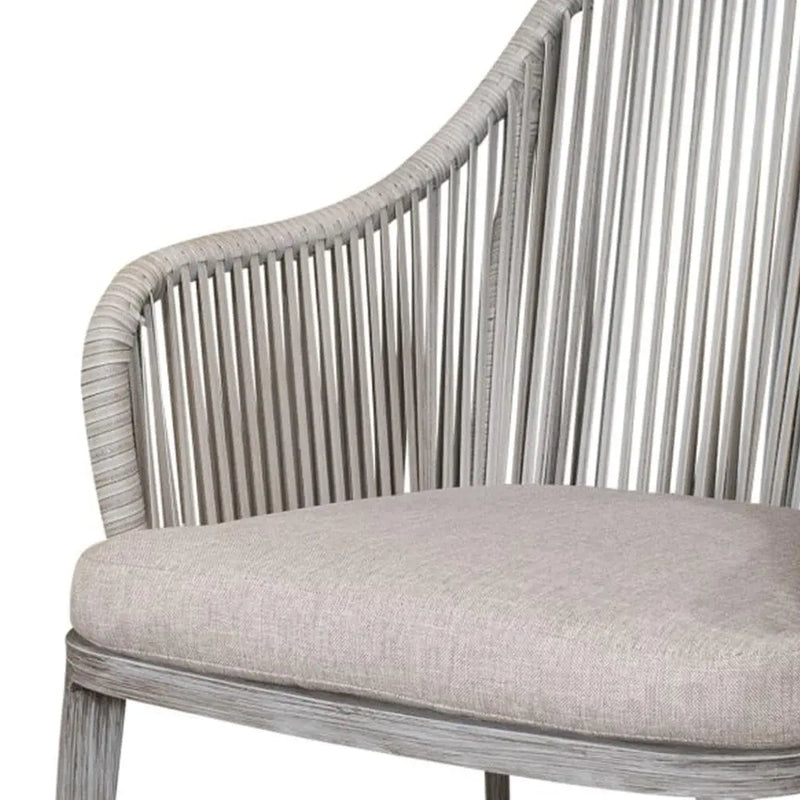 Cargue la imagen en el visor de la galería, Silla de Lazo para Exterior e Interior Color Gris SCURO-52260A3