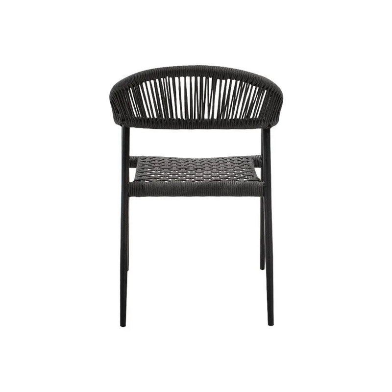 Cargue la imagen en el visor de la galería, Silla de Lazo para Exterior e Interior Color Negro MONA 3005-Zf004
