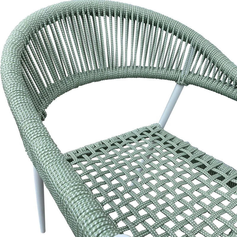 Cargue la imagen en el visor de la galería, Silla de Lazo para Exterior e Interior Color Verde MONA 3170 CasaEaster