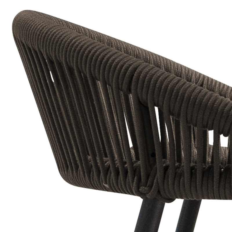 Cargue la imagen en el visor de la galería, Silla de Lazo para Exterior e Interior Color café MONA-Z0005 CasaEaster