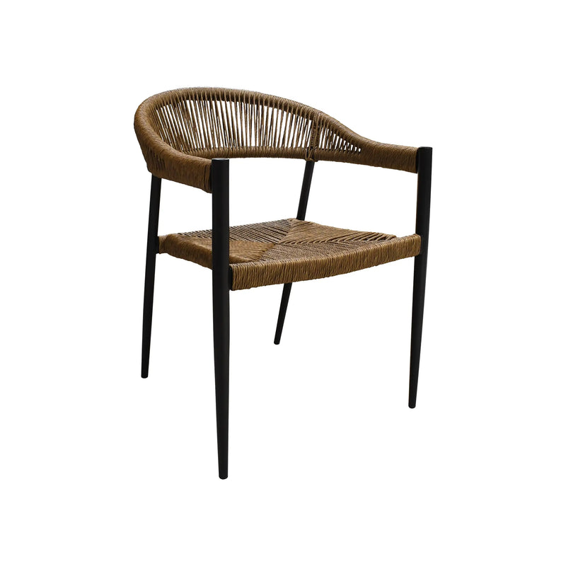 Cargue la imagen en el visor de la galería, Silla de Lazo para Exterior e Interior Color kaki MONA 211-ZF403 CasaEaster