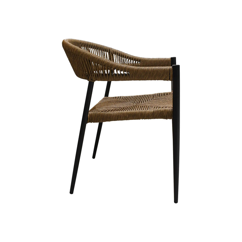 Cargue la imagen en el visor de la galería, Silla de Lazo para Exterior e Interior Color kaki MONA 211-ZF403 CasaEaster