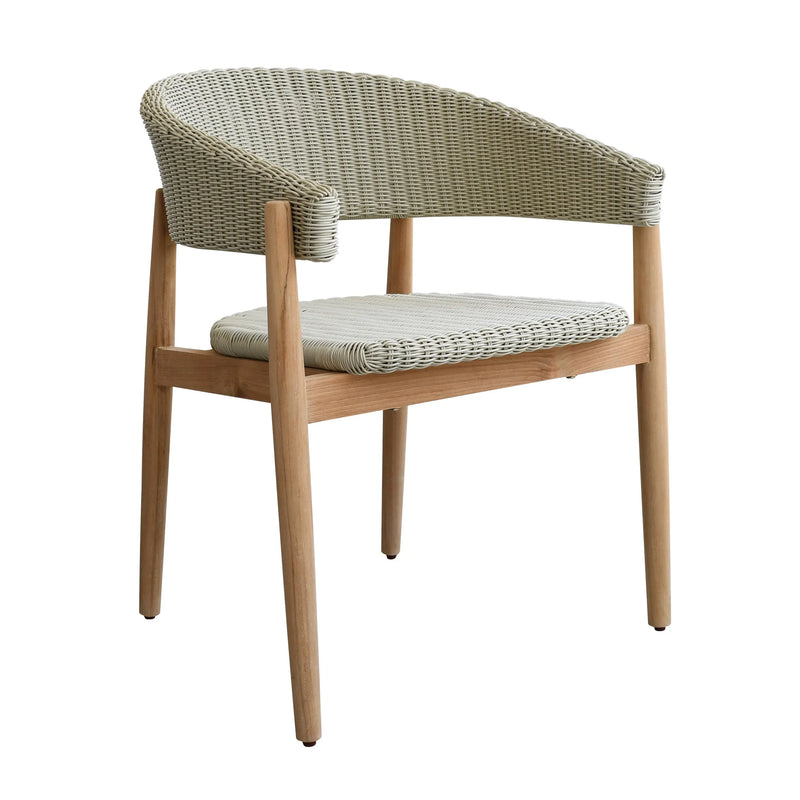 Cargue la imagen en el visor de la galería, Silla de Lazo para Interior Color Natural MONACO-HUC39690 CasaEaster