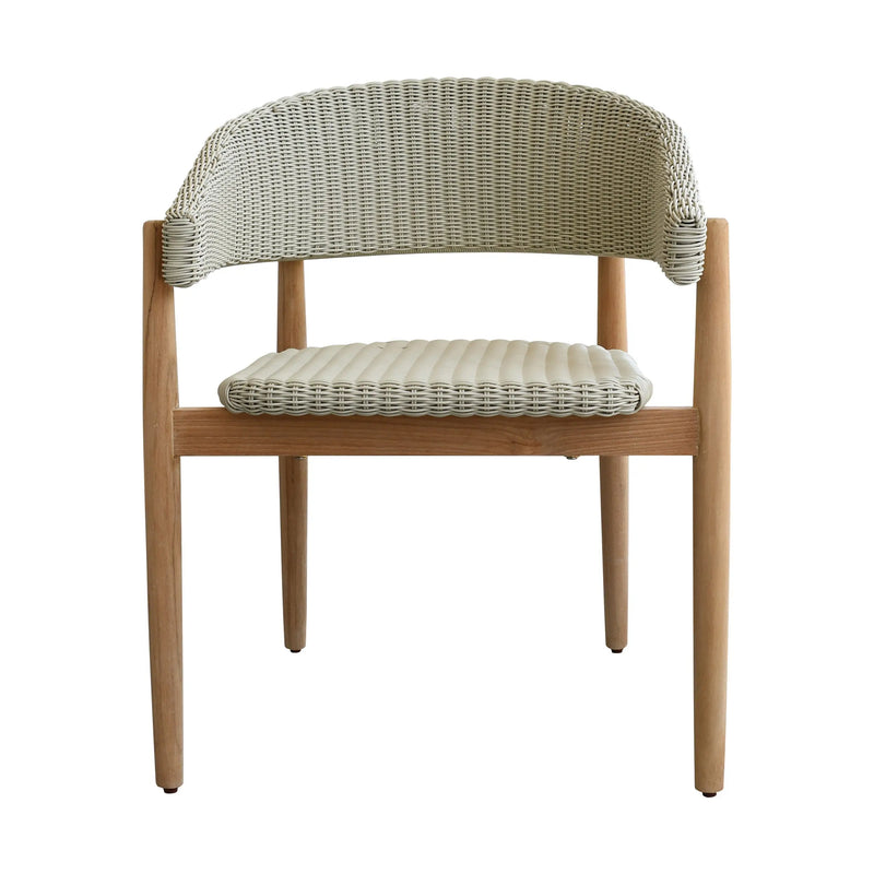 Cargue la imagen en el visor de la galería, Silla de Lazo para Interior Color Natural MONACO-HUC39690 CasaEaster