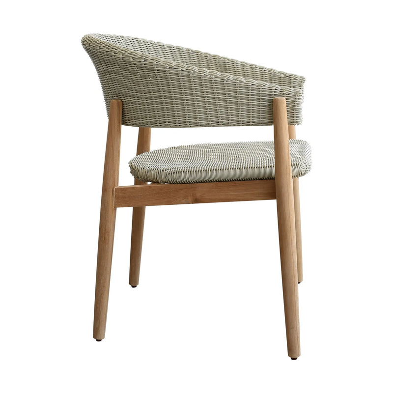 Cargue la imagen en el visor de la galería, Silla de Lazo para Interior Color Natural MONACO-HUC39690 CasaEaster