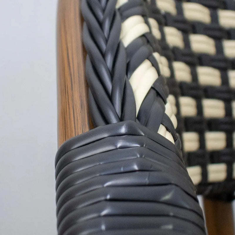 Cargue la imagen en el visor de la galería, Silla de Rattan para Exterior Color Beige WILLSI-WIL041