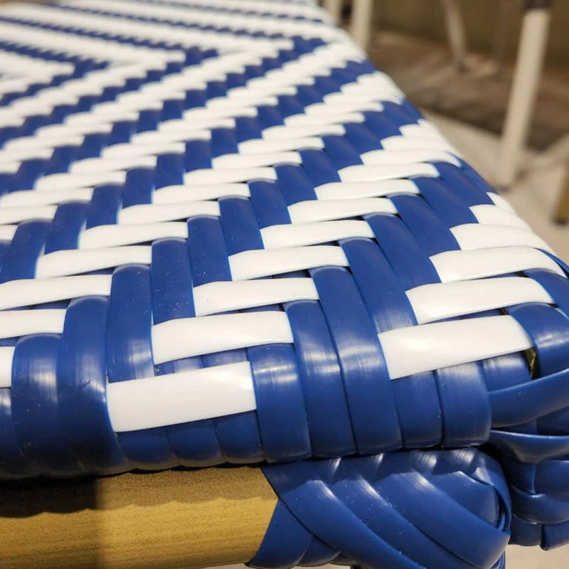 Cargue la imagen en el visor de la galería, Silla de Rattan para exterior e interior Color Azul SCOOTLAND 06-OCS06