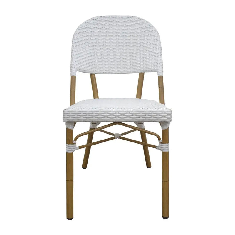 Cargue la imagen en el visor de la galería, Silla de Rattan para exterior e interior Color Blanco CHINA 94 -OC05