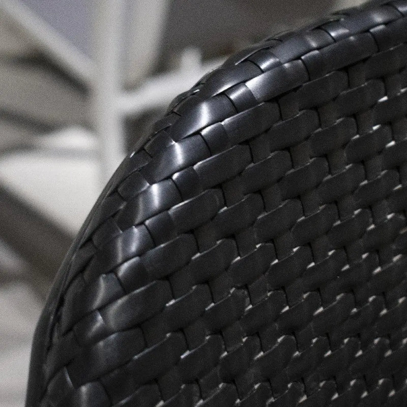 Cargue la imagen en el visor de la galería, Silla de Rattan para exterior e interior Color Negro CHINA -OC83