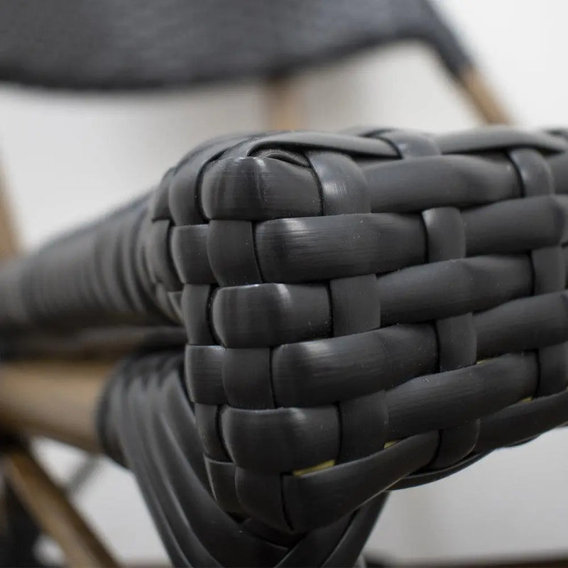 Cargue la imagen en el visor de la galería, Silla de Rattan para exterior e interior Color Negro CHINA 96 -OC99