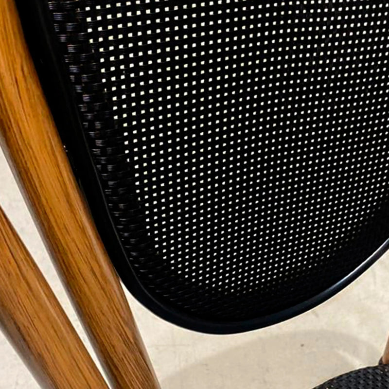 Cargue la imagen en el visor de la galería, Silla de Rattan para exterior e interior Color Negro ITALIA -1600