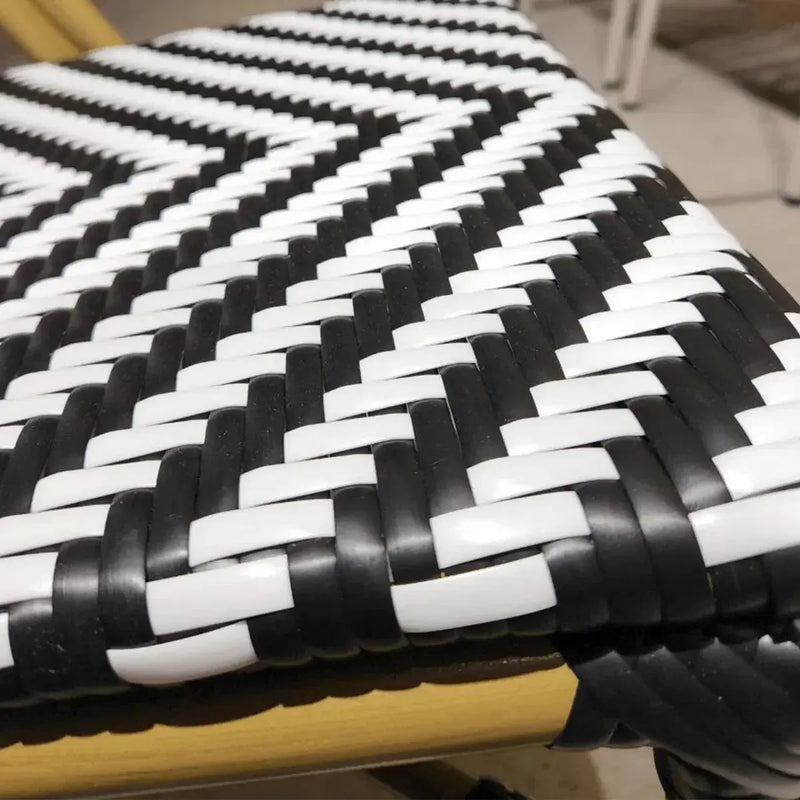 Cargue la imagen en el visor de la galería, Silla de Rattan para exterior e interior Color Negro SCOOTLAND 07-OC04