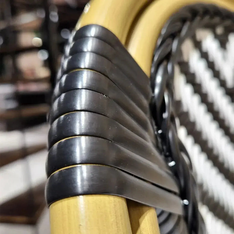 Cargue la imagen en el visor de la galería, Silla de Rattan para exterior e interior Color Negro SCOOTLAND 07-OC04