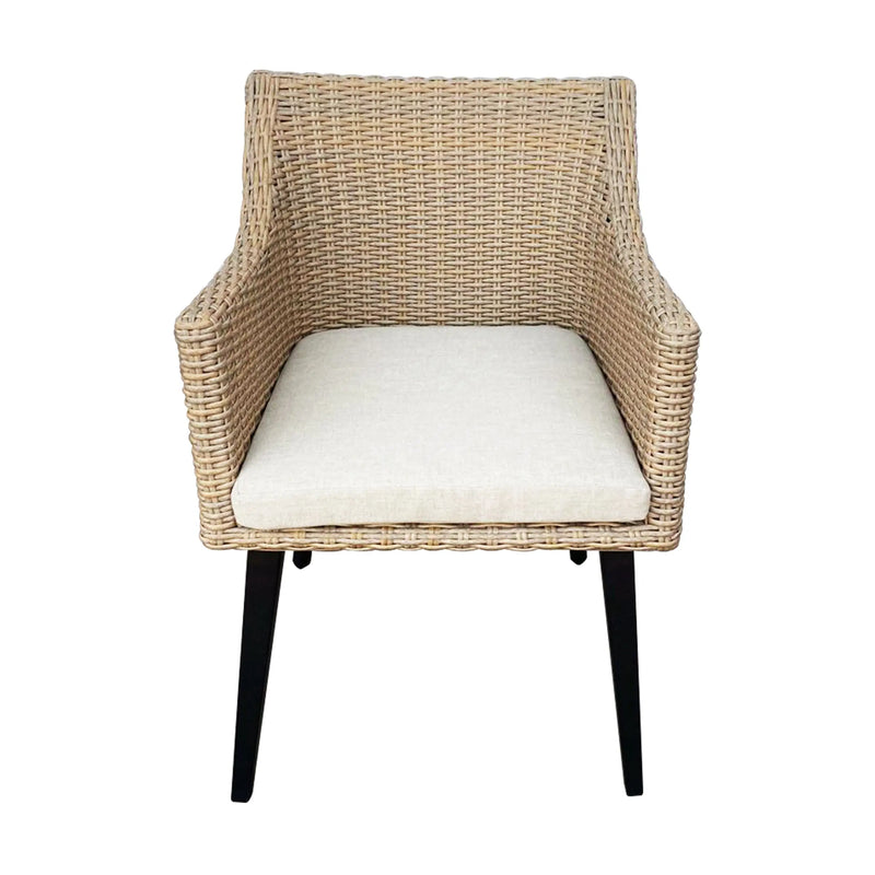 Load image into Gallery viewer, Silla de Rattan para exterior e interior Color Taupe BORDOUEX -52764-T CasaEaster