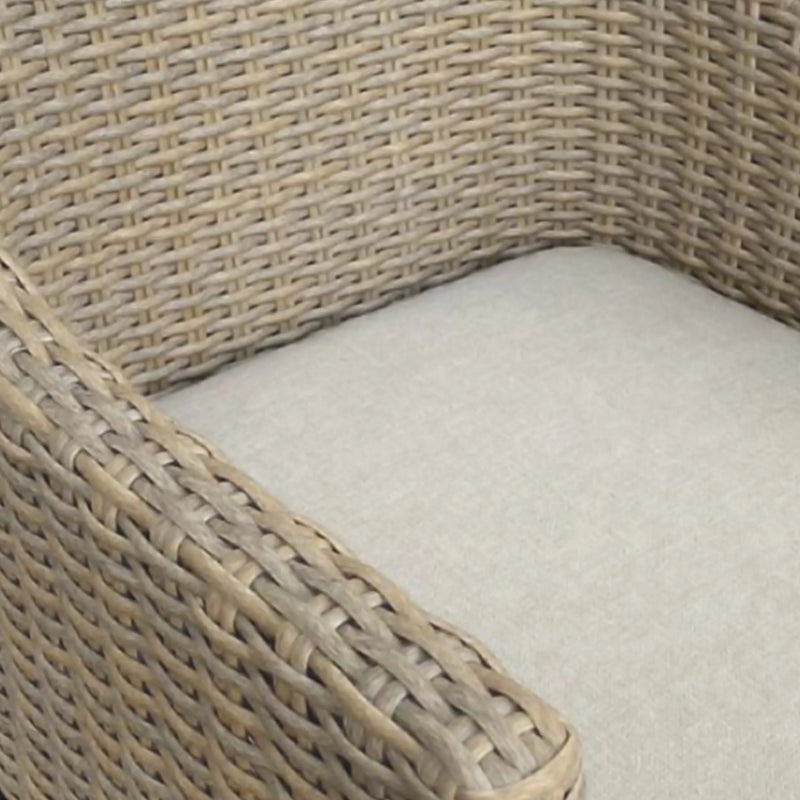 Load image into Gallery viewer, Silla de Rattan para exterior e interior Color Taupe BORDOUEX -52764-T CasaEaster