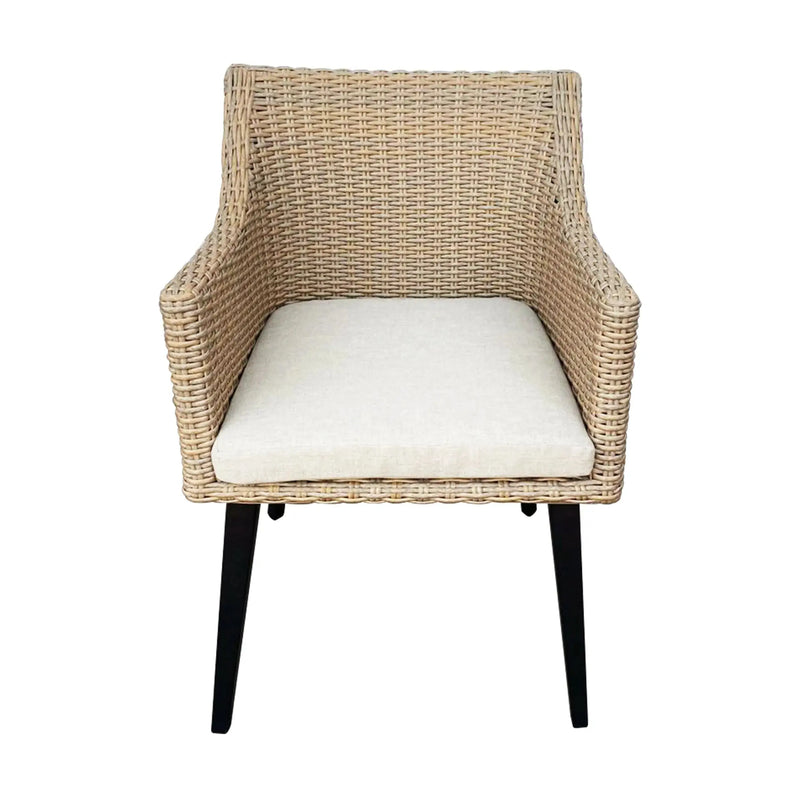 Load image into Gallery viewer, Rattan Chair for Outdoor and Indoor Use, Taupe Color, BORDOUX -52764-T