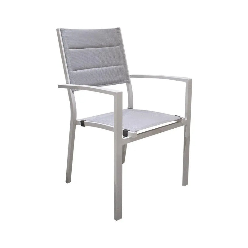 Cargue la imagen en el visor de la galería, Silla de Textileno para interior y exterior Color Blanco BON-75533