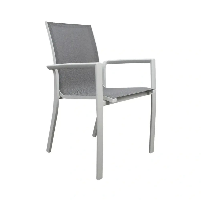 Cargue la imagen en el visor de la galería, Silla de Textileno para interior y exterior Color Blanco KOSHEM -K21