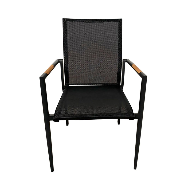 Cargue la imagen en el visor de la galería, Silla de Textileno para interior y exterior Color Carbon CITROTIK-SJ22058 CasaEaster