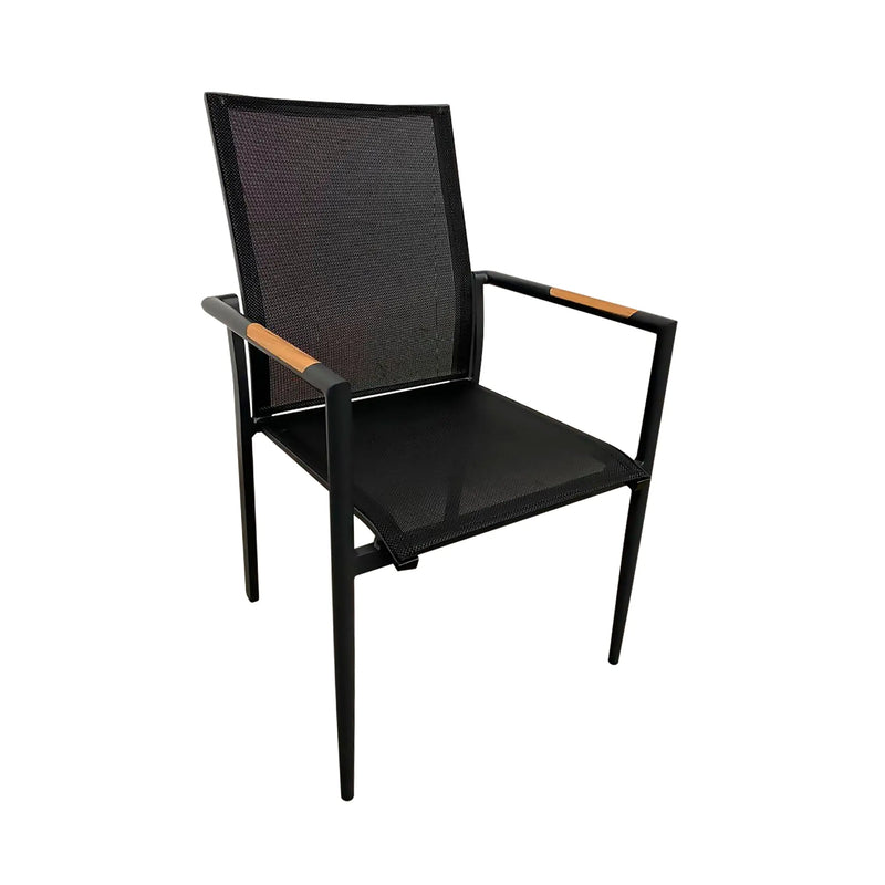 Cargue la imagen en el visor de la galería, Silla de Textileno para interior y exterior Color Carbon CITROTIK-SJ22058 CasaEaster