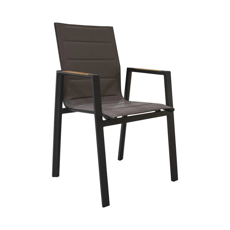 Cargue la imagen en el visor de la galería, Silla de Textileno para interior y exterior Color Carbon LIMKU - T11141