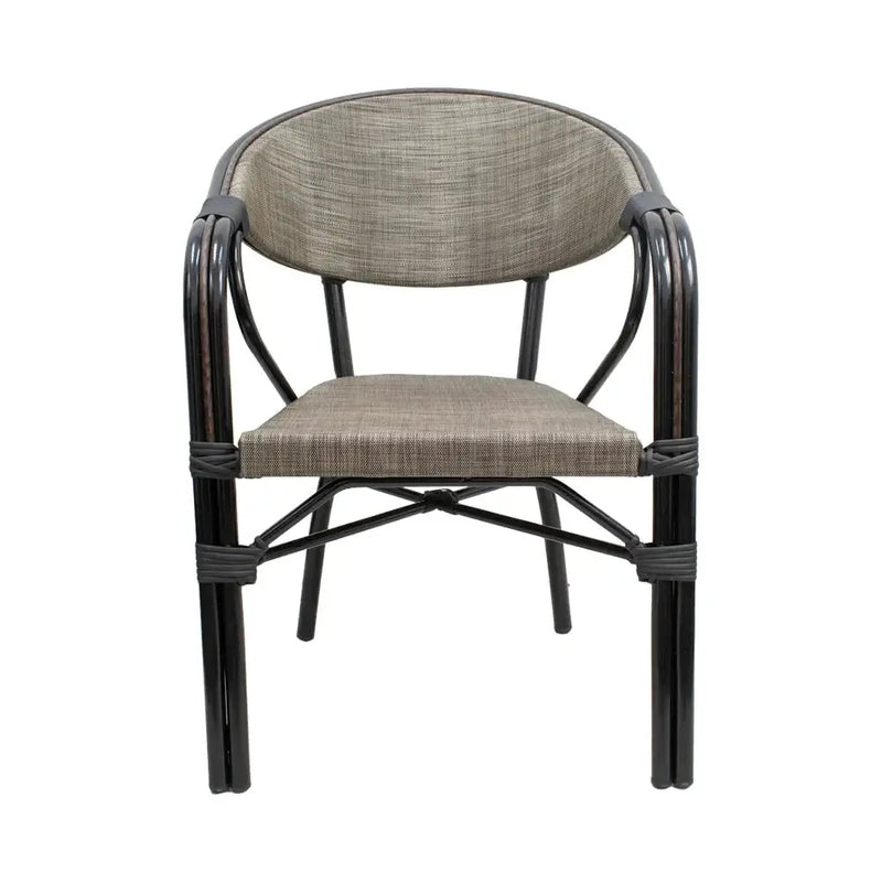 Cargue la imagen en el visor de la galería, Silla de Textileno para interior y exterior Color Carbon TEXTILENE -W-2