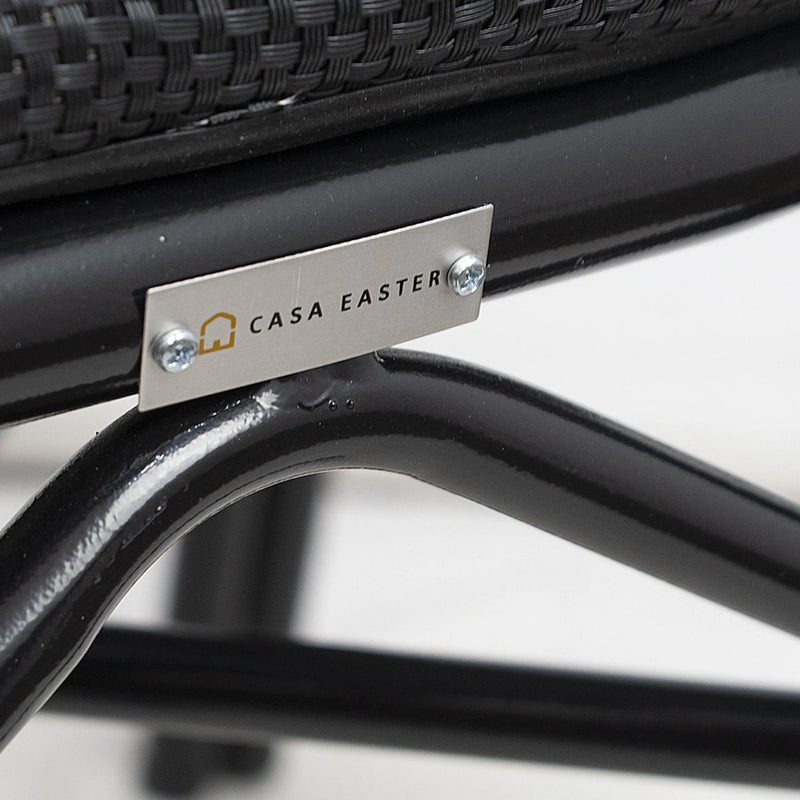 Cargue la imagen en el visor de la galería, Silla de Textileno para interior y exterior Color Negro TEXTILENE 14- W-4