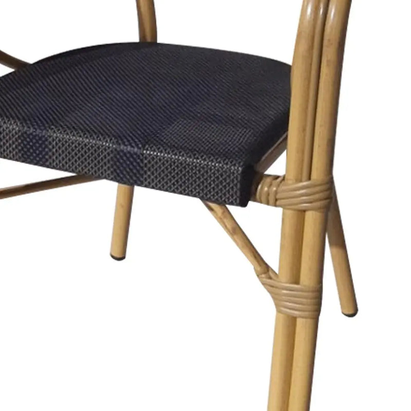 Cargue la imagen en el visor de la galería, Silla de Textileno para interior y exterior Color Negro TEXTILENE- W-18