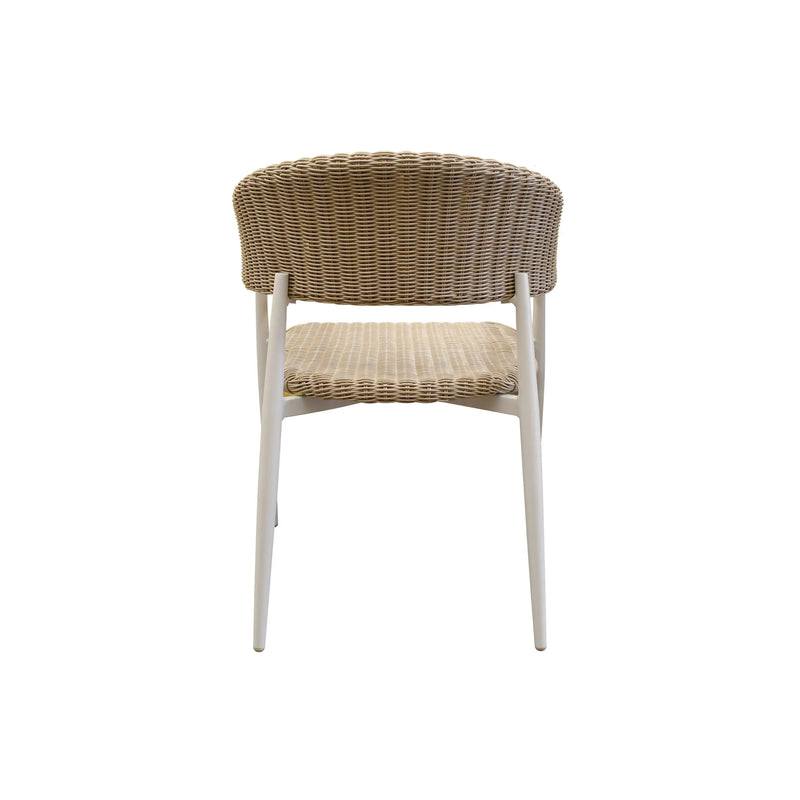 Cargue la imagen en el visor de la galería, Silla de interior y exterior de Rattan color natural HILTON-GLA-63134-10KD CasaEaster