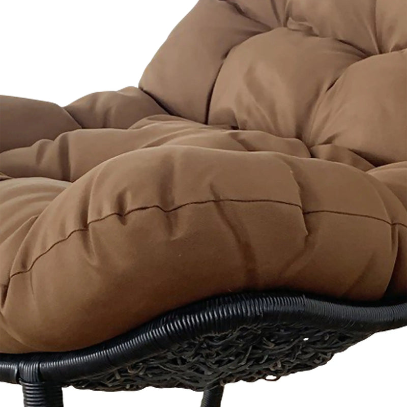 Cargue la imagen en el visor de la galería, Silla para Exterior de ratan sintético color Cafe - TG0025-26 CasaEaster